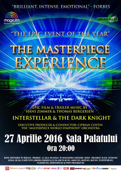 The Masterpiece Experience, Foto: Poster