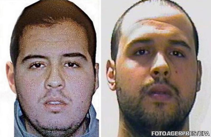 Ibrahim El Bakraoui (stanga) si Khalid El Bakraoui , Foto: Agerpres/EPA