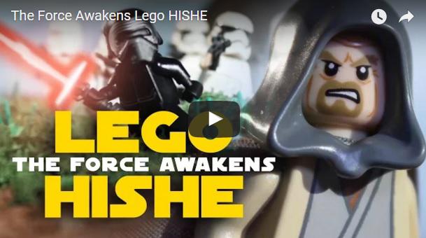 Star Wars - The Force Awakens varianta Lego, Foto: Captura YouTube