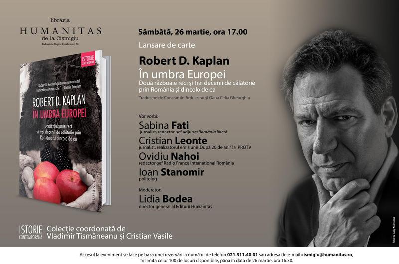 In umbra Europei, de Robert D. Kaplan , Foto: Humanitas