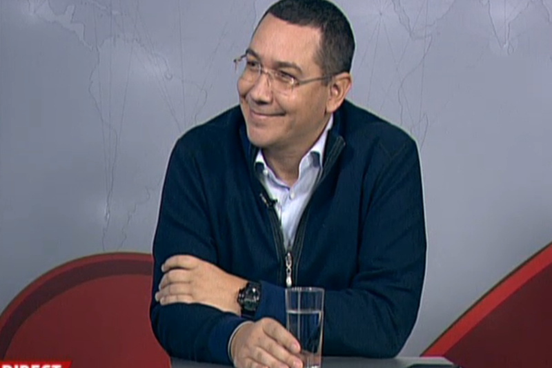 Victor Ponta la Realitatea.net, Foto: Hotnews