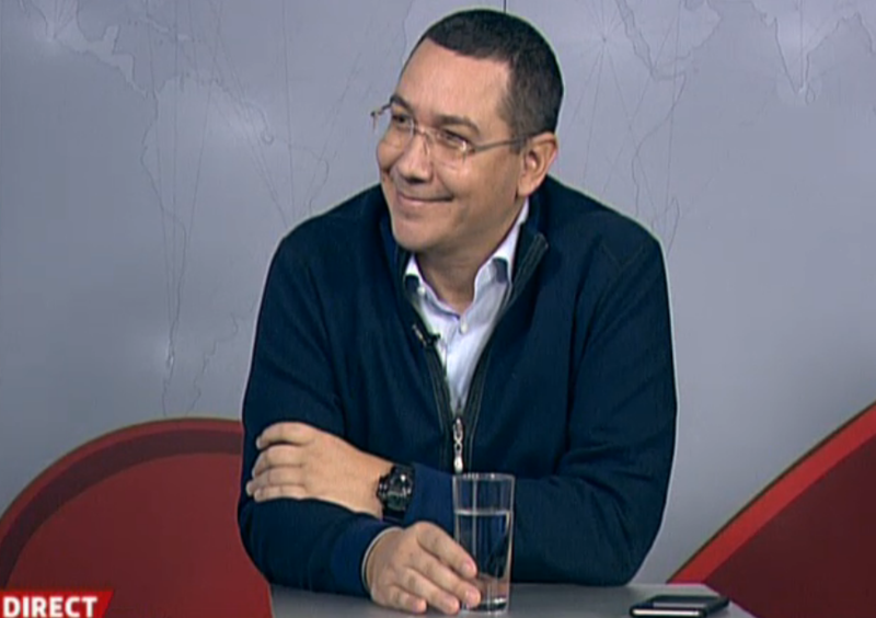 Victor Ponta la Realitatea.net, Foto: Hotnews