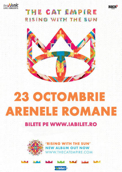 The Cat Empire, pe 23 octombrie la Arenele Romane, Foto: BestMusic