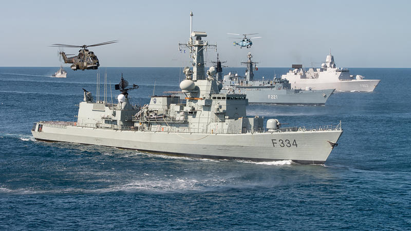 Flotele militare in Marea Neagra, Foto: NATO