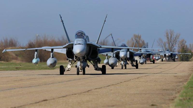 Avioane canadiene CF-18 Hornet, Foto: Cer Senin