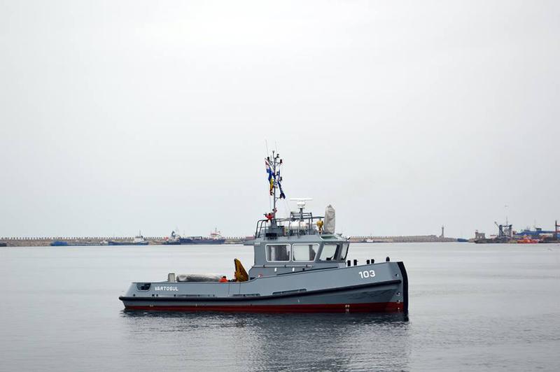 Vartosul, remorcher al Fortelor Navale, Foto: Fortele Navale Romane