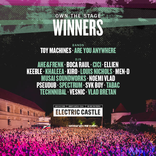 Castigatorii Own The Stage, Foto: Electric Castle