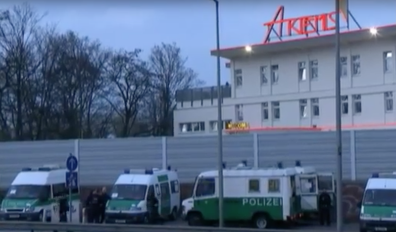 Raid in cel mai mare bordel din Germania, Foto: captura euronews