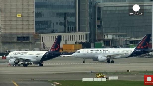 Aeroportul din Bruxelles se redeschide, Foto: Captura YouTube