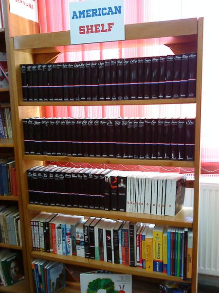 American Shelf la Biblioteca judeteana A.D. Xenopol din Arad, Foto: Hotnews