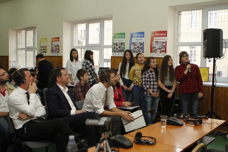 Proiect pilot romano-german pentru eficienta energetica in scoli, Foto: Deutsche Botschaft Bukarest