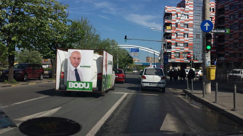 Caravana publicitara - Sebastian Bodu , Foto: Hotnews