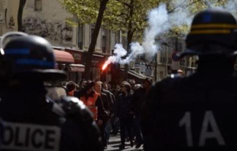Proteste in Franta, Foto: Captura Youtube.com
