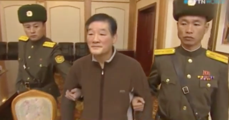 Kim Dong Chul, condamnat la munca silnica in Coreea de Nord, Foto: Captura YouTube