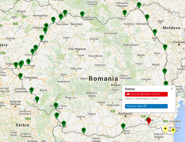 Trafic crescut la frontiera de Pasti, Foto: Politia de Frontiera
