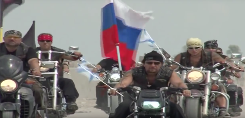 Night Wolves, bikerii rusi ce sprijina regimul Putin, Foto: Captura YouTube