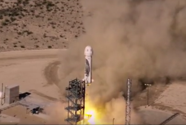 Blue Origin, aprilie 2016, Foto: youtube.com