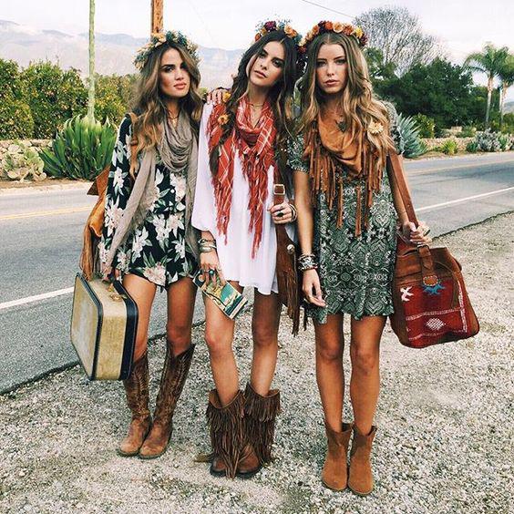Moda de festival, Foto: Pinterest