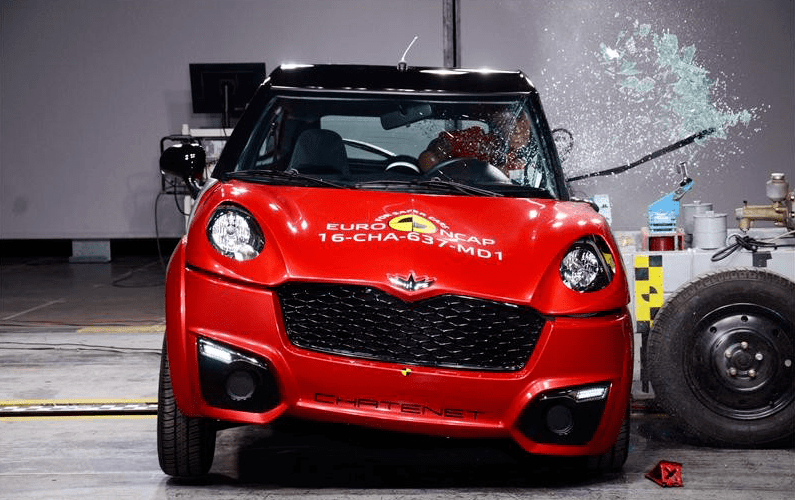 Chatenet CH30 Crash Test, Foto: Euro NCAP