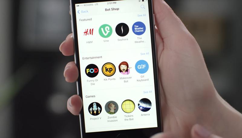 Kik Bot Shop, Foto: Captura YouTube