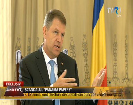 Klaus Iohannis, Foto: Captura TVRplus.ro