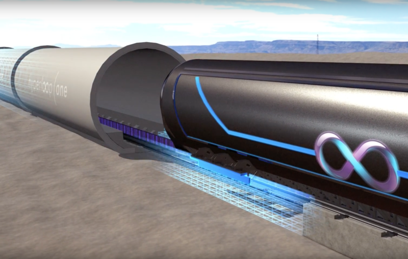 Hyperloop One isi testeaza tehnologia, Foto: Captura YouTube