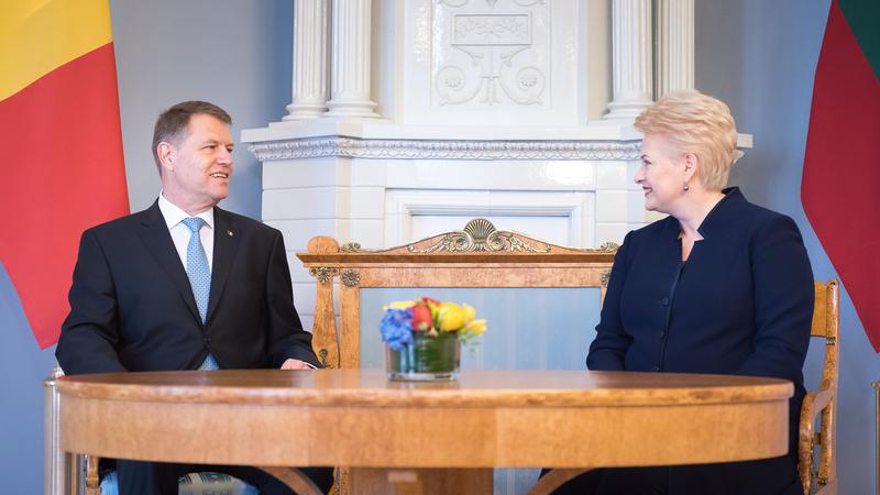 Klaus Iohannis si Dalia Grybauskaite, Foto: Presidency.ro