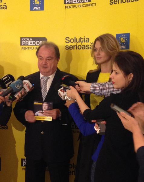 Vasile Blaga si Alina Gorghiu la lansarea lui Predoiu, Foto: Hotnews