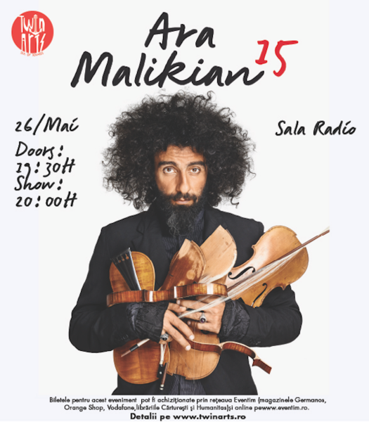 Concert Ara Malikian, Foto: webPR.ro