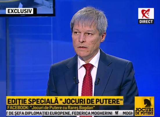 Dacian Ciolos, la Jocuri de putere, Foto: Captura Realitatea TV