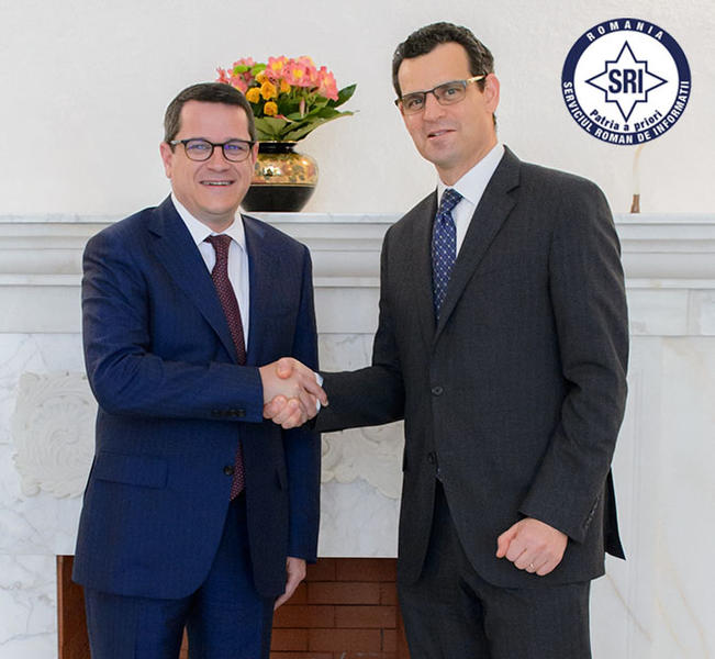 Eduard Hellvig si David S. Cohen, Foto: SRI