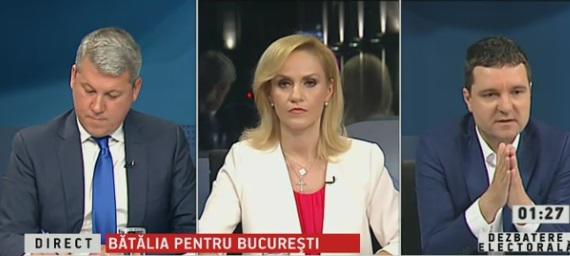 Dezbatere electorala, Foto: captura B1 TV