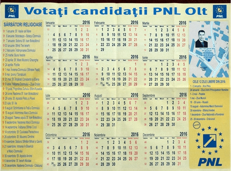 Calendar Balasa, candidat primaria Slatina, fata, Foto: Gazeta Noua