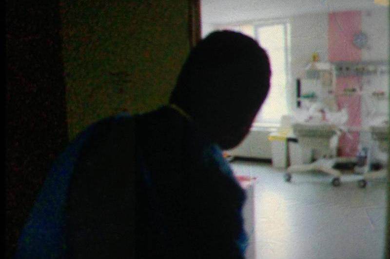 Nicusor Dan la maternitate, Foto: Facebook.com