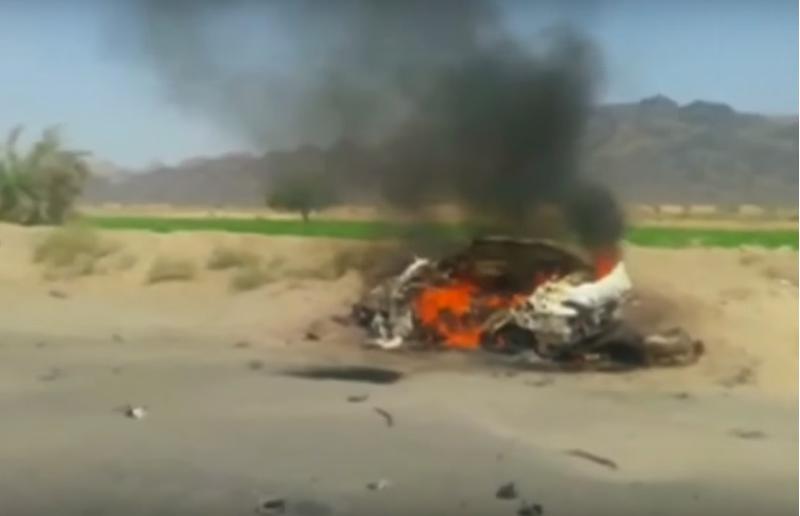 Sofer de taxi, omorat de drona americana impreuna cu liderul taliban Mansour, Foto: Reuters/ captura ecran
