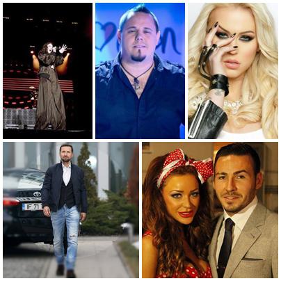 CARU CU VEDETE, Foto: Colaj foto