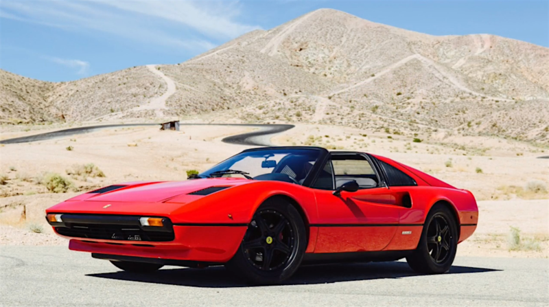 Ferrari 308 GTE, Foto: Captura YouTube