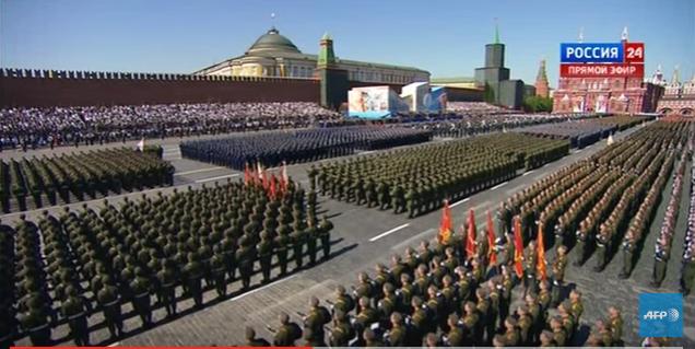 Defilare militara la Moscova, Foto: Captura YouTube