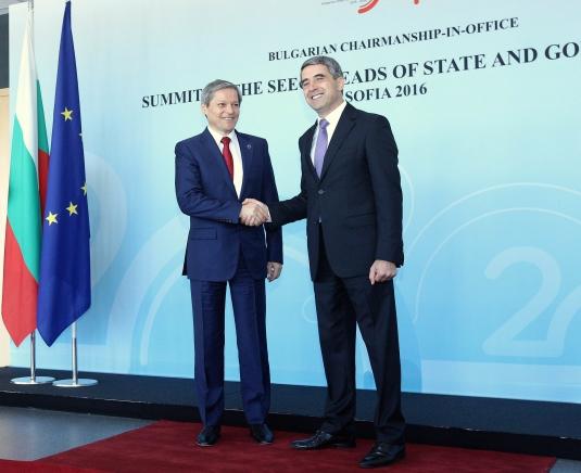 Dacian Ciolos la Sofia, Foto: Guvernul Romaniei