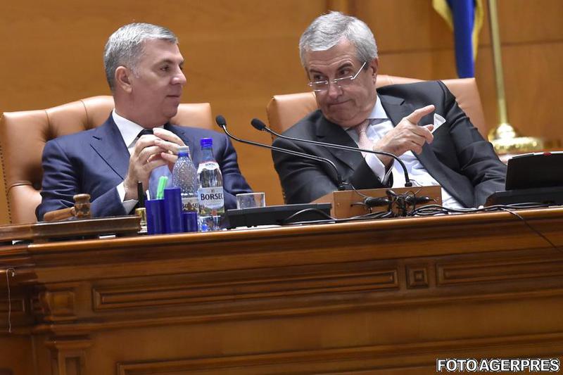 Zgonea si Tariceanu, Foto: Agerpres