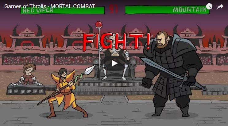 Game of Throlls - Mortal kombat, Foto: Captura YouTube