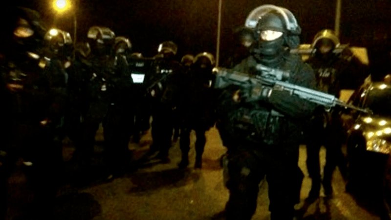 Atacator terorist, ucis de fortele speciale in Paris, Foto: Captura YouTube