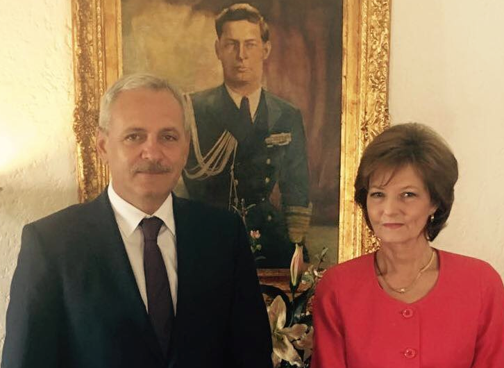 Liviu Dragnea si Principesa Margareta, Foto: Facebook - Liviu Dragnea
