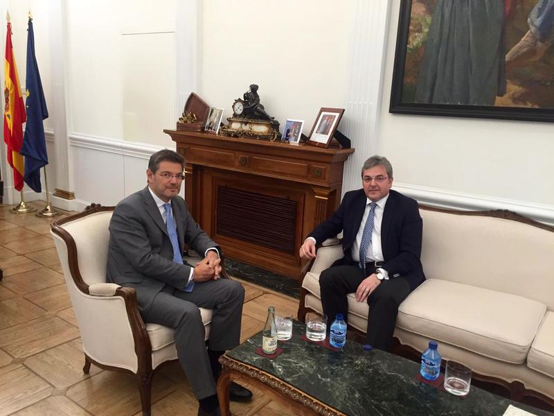 Rafael Catalá si Ion Vilcu, Foto: Hotnews