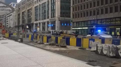 Alerta cu bomba la Bruxelles, Foto: Captura Youtube.com