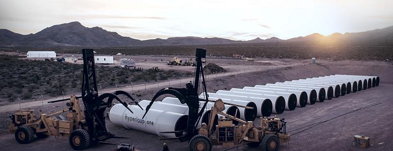 Tuburi pentru Hyperloop, Foto: Hyperloop One