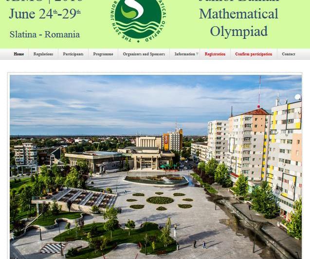 Olimpiada Balcanica de Matematica pentru Juniori, Foto: jbmo.ssmr.ro
