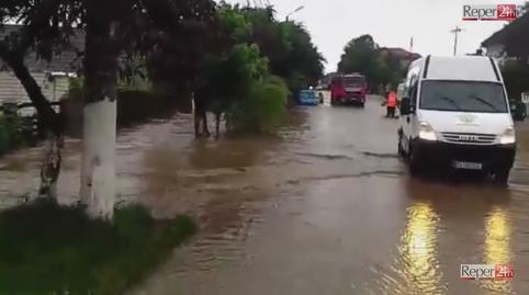 Inundatii in Bocsa, Caras-Severin, Foto: Captura Youtube.com