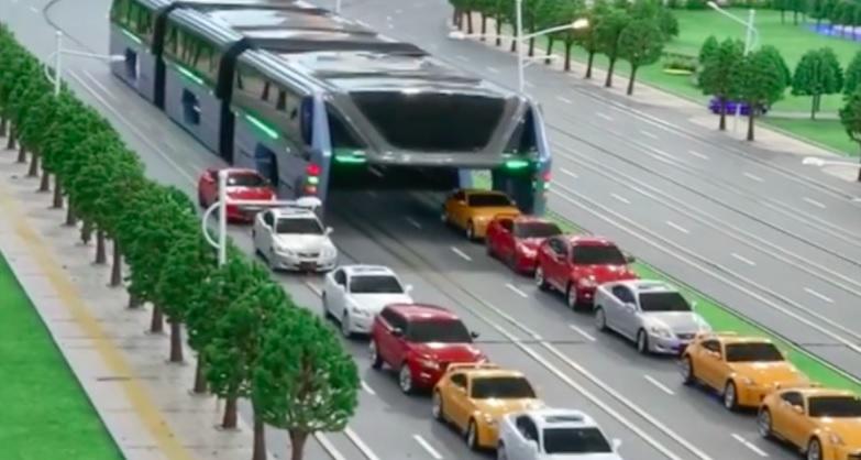 Transit Elevated Bus, Foto: captura ecran