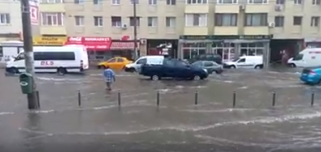 Inundatii in Capitala, Foto: Captura Facebook